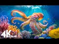 The Ocean 4K - Sea Animals for Relaxation, Beautiful Coral Reef Fish in Aquarium - 4K Video Ultra HD