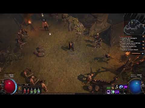 Path of Exile - 2x try -  HC SSF Ruthless  - ED trickster - 3.21