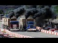 Heavy LOADED Semi Trucks Drag Racing | Over The Top Diesel Showdown 2023