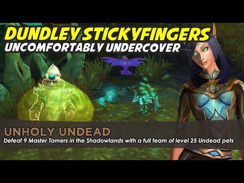 Dundley Stickyfingers (Undead) - Uncomfortably Undercover