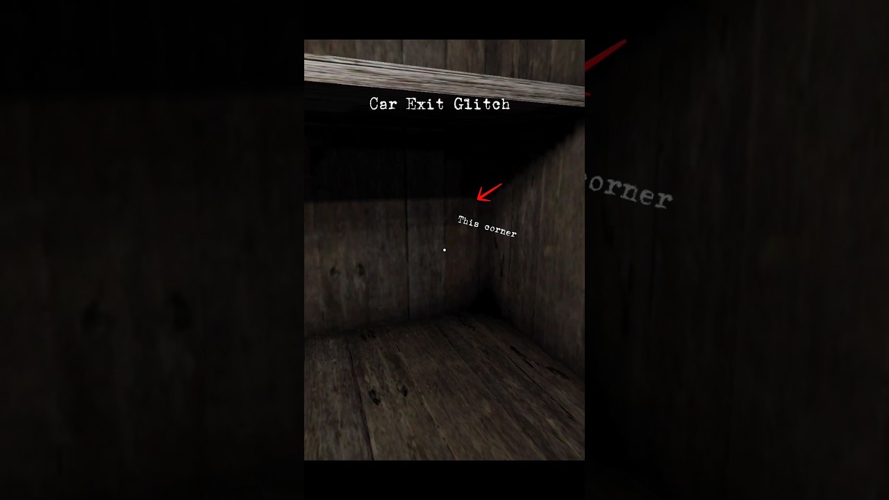 Granny Car Exit Glitch 🤯😲 #granny #glitch #shorts #trending