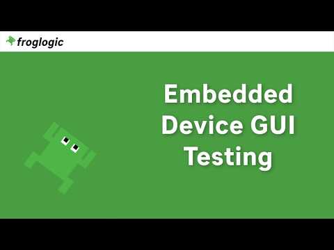 Embedded Device GUI Testing
