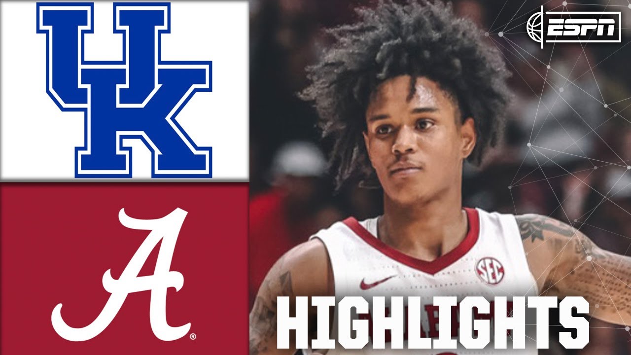Kentucky Wildcats vs. Alabama Crimson Tide | Full Game Highlights | ESPN College Basketball