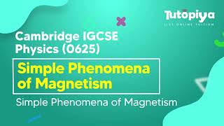Simple Phenomena of Magnetism