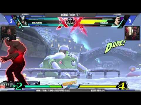 UMvC3 Round Robin FT7 - NeoKarsh vs Asian Demon (BODIED IN BOCA! - 3/7/15)