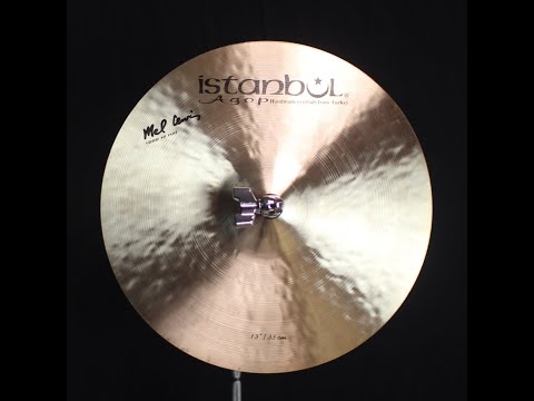 Istanbul Agop 13" Mel Lewis 1982 Hi Hats - 758g/830g (video demo) image 2