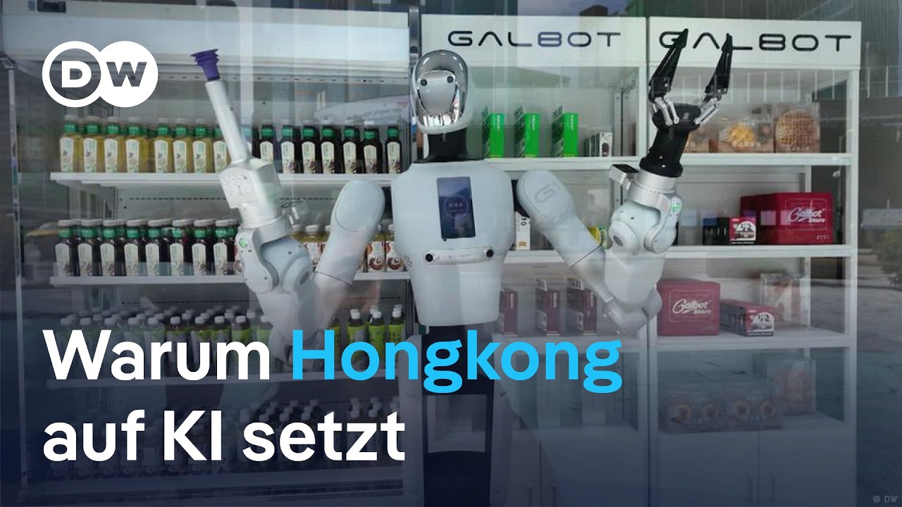 Hongkong setzt auf humanoide Roboter im Einzelhandel