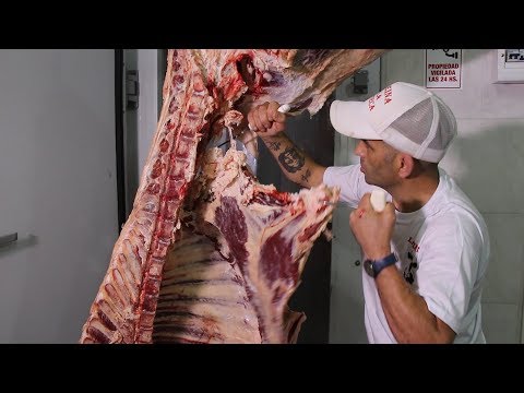 Desposte de una media res / Carnicería La Reina (Baradero)