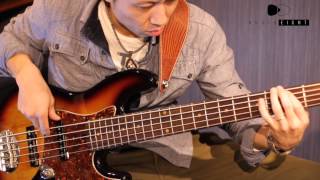 Video thumbnail for 【Brusheight】LAKLAND / LAKLAND Joe Osborn Signature5 Strings Passive Model ①【売約済】 by brusheight