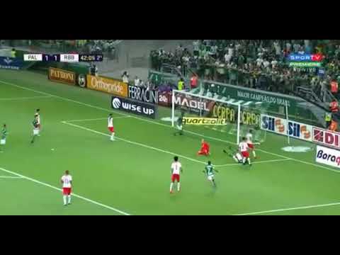 2° gol de Thiago Santos - Palmeiras 2x1 Red Bull