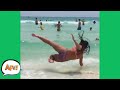 Surf's DOWN For This GIRL! 😅 | Funny Fails | AFV 2019