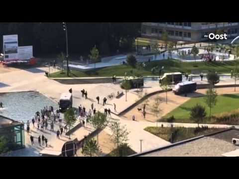 ME voorkomt confrontatie voorafgaand aan wedstrijd GA Eagles in Emmen