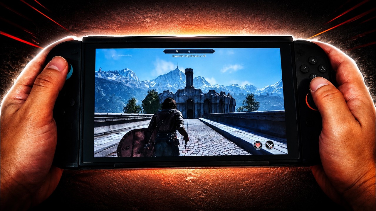Oblivion Remastered | Switch 2 Docked & Handheld Gameplay