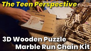 3D Wooden Puzzle Marble Run (The Teen Perspective)