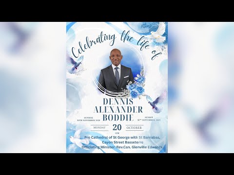 Thanksgiving Service of Dennis Alexander Boddie