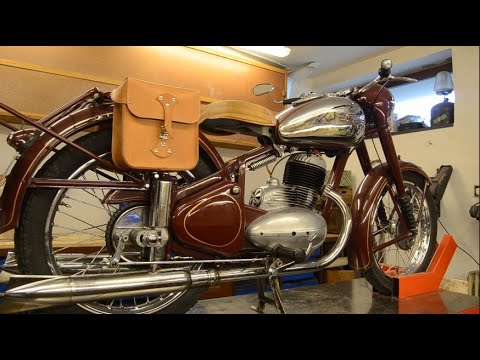 1953 Jawa 250 Perak maintenance