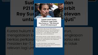 P21 Tak Terbit Setelah 1 Bulan, Pihak Roy Suryo Anggap Kasus Tak Relevan Diteruskan Lagi oleh Polisi