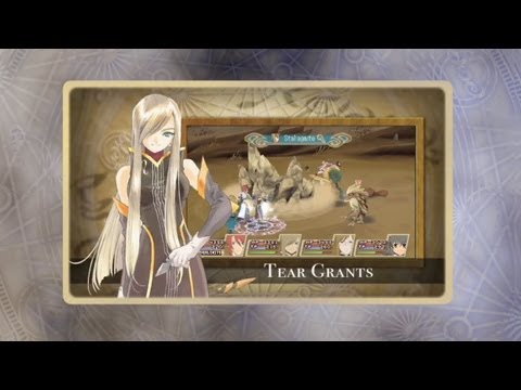 Tales of the Abyss - N3DS - GamePlay video: Tear Grants (Tokyo Game Show 2011)