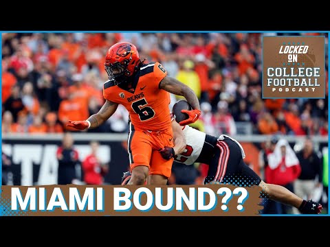 Miami is the TOP TARGET for Oregon State transfer Damien Martinez l College Football Podcast