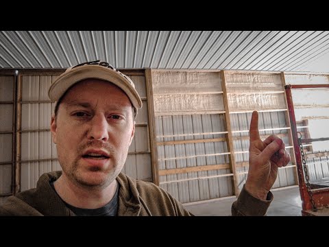 Spray Foam Insulation On 5200 Square Foot Morton Building