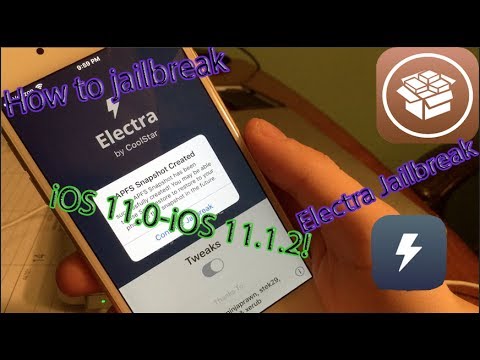 How to jailbreak iOS 11.0-iOS 11.1.2 using Electra 1.0.