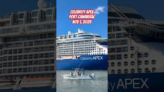 Celebrity Apex Has Joined the Fleet in Port Canaveral! (First Sail Away)