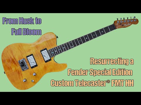 Resurrecting a Fender Special Edition Custom Telecaster® FMT CH #guitar #guitarist
