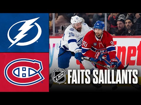 Lightning vs Canadiens | Faits saillants
