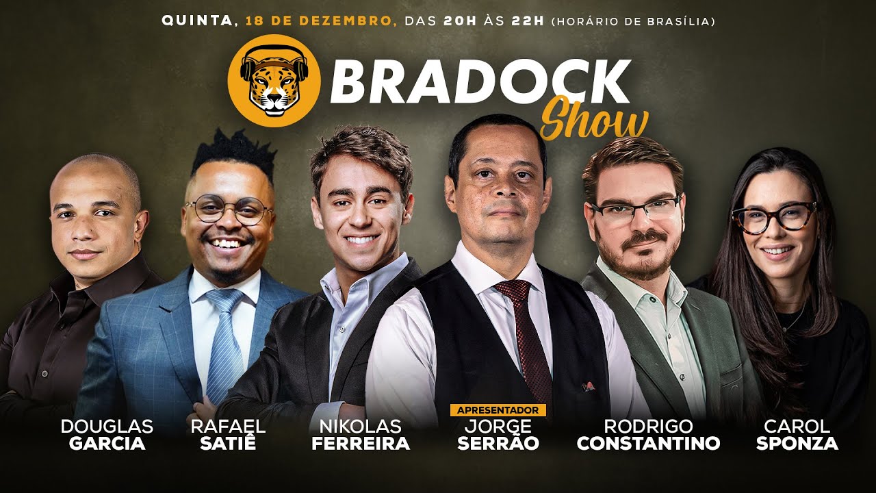 Bradock Show Especial 18/12/25 - Nikolas Ferreira e Rodrigo Constantino