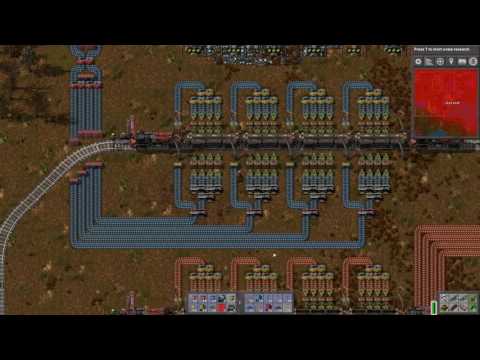 Factorio Mega Map #67 - Biters Interrupting the Miners