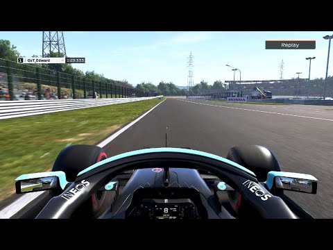 F1 2021 Japan TT short session using  the curbs