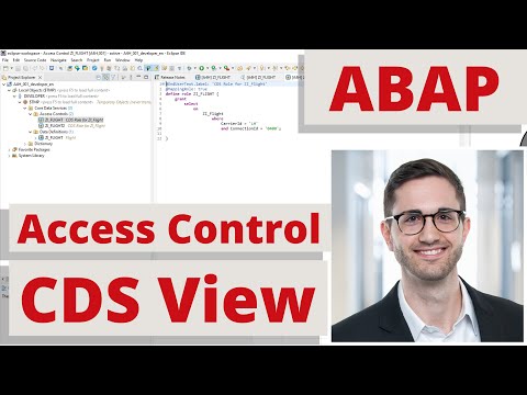 Access Control in ABAP CDS View | SAP Security with CDS Roles