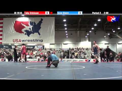 Toby Erickson vs. Sean Owen at 2013 Las Vegas/ASICS U.S. Open