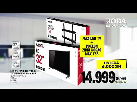 Roda | Popust na tehniku  08 - 14.04.2022.