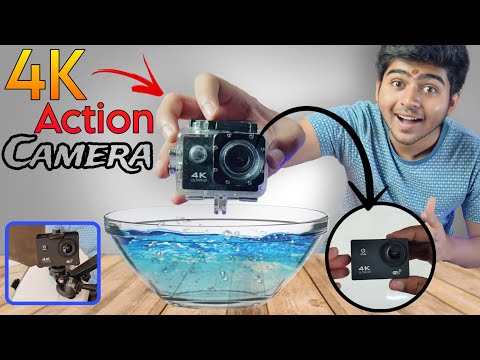 4K Action Camera Review | Best Waterproof vlogging Camera | Go Pro 4K first copy