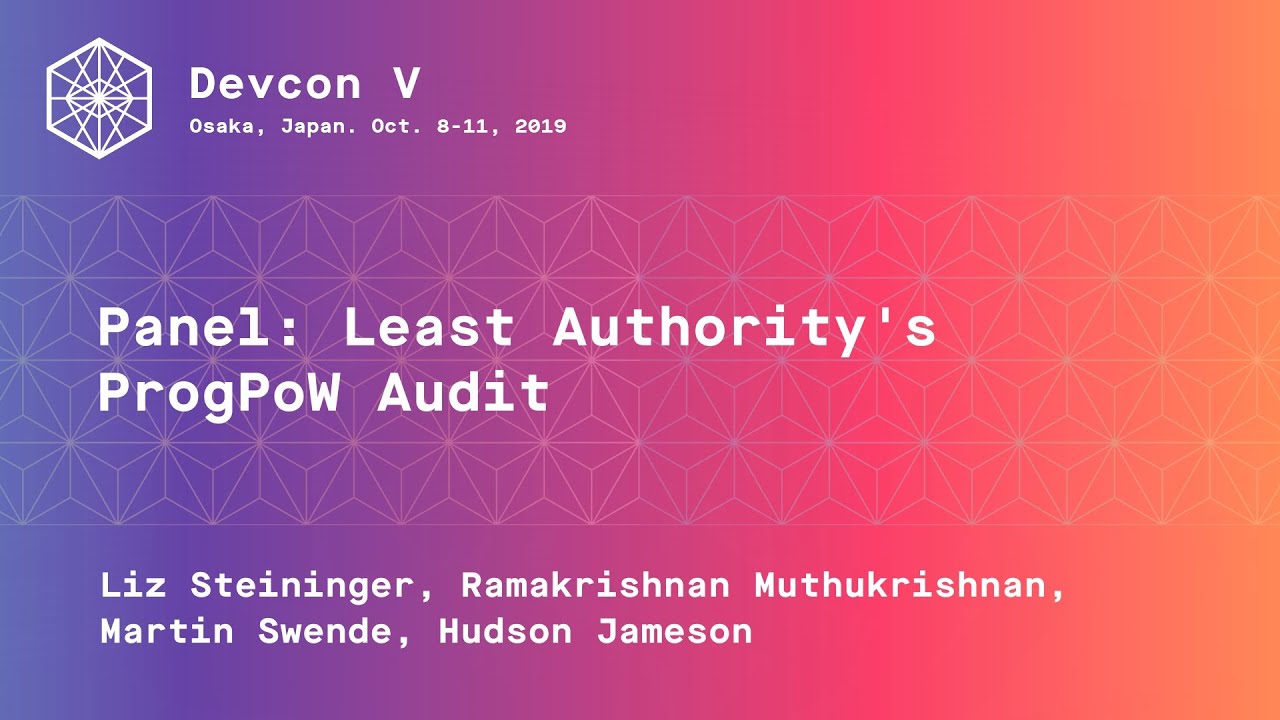 Least Authority’s ProgPoW Audit preview