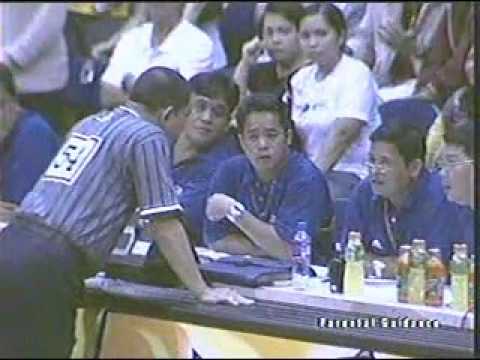 Dondon Hontiveros - Yeng Guiao collision (SMB vs Red Bull, Game 6 semifinal, 02/07/2007)