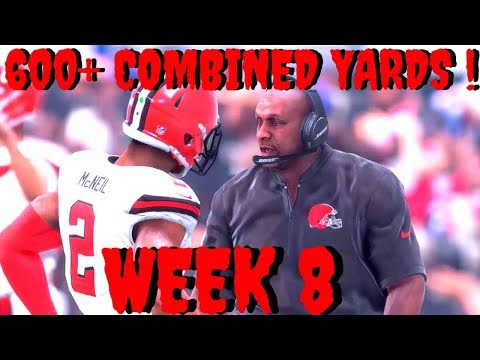 Madden 18 career mode QB S2 Ep 9 - BEAST MODE QB FINISH GAME WITH 600+ COMBINED YARDS **MUST WATCH**