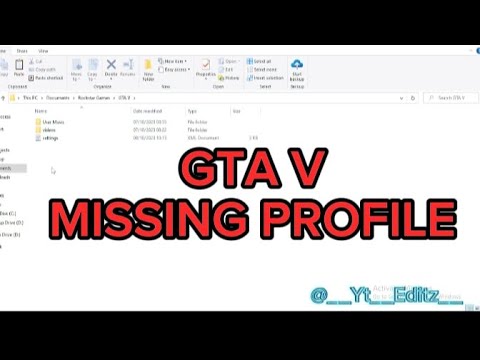 GTA V Missing Profile/Social club fix!!!