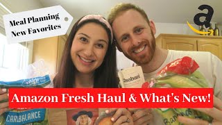 AMAZON FRESH GROCERY HAUL! HOW WE MEAL PLAN | WHAT I EAT IN A DAY WHILE PREGNANT | Alicia Lowndes