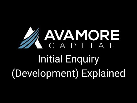 Avamore’s Initial Enquiry Process (Development)
