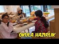 MORNING ROUTINE PREPARATION FOR SCHOOL VLOG EYLÜL SILA MİRA