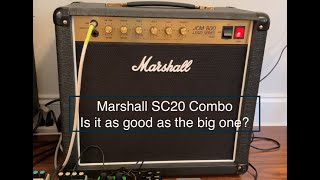 Video thumbnail for Marshall Studio Classic SC20C JCM800 Combo - Is It As Good As The Real Thing? | KervinLaw.com by David Kervin