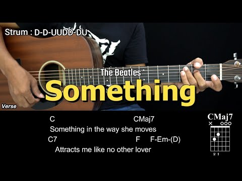 Something - The Beatles | EASY Guitar Tutorial with Chords - Guitar Lessons