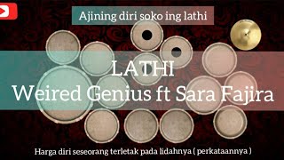 Download lagu LATHI (ꦭꦛꦶ) - Weired Genius ft Sara Fajira ‼ REAL KENDANG COVER mp3