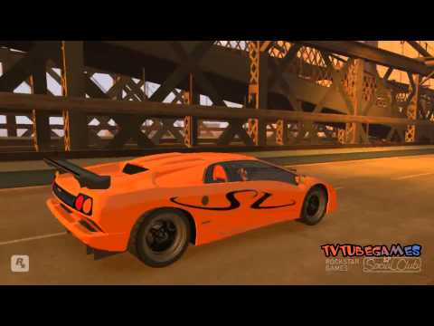GRAND THEFT AUTO IV-Lamborghini DiabloSV Crash Test 720p