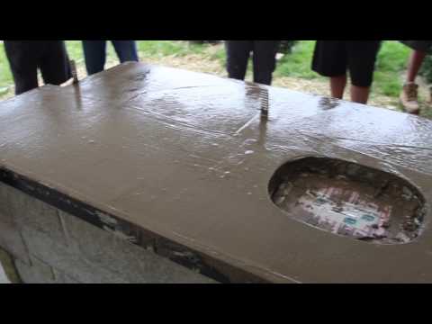 How to Mix and Finish Liqui-Crete for Concrete Countertops