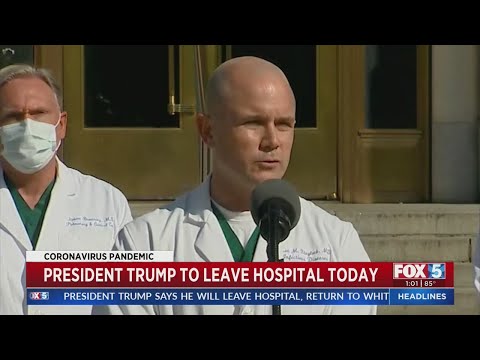 Trump To Leave Hospital Monday