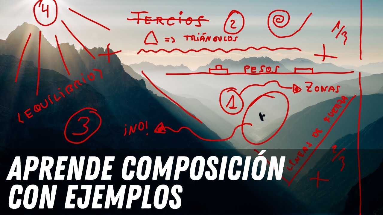 Aprende COMPOSICIÓN FOTOGRÁFICA con ejemplos (más allá de los tercios)