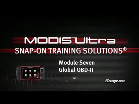 Global OBD-II: MODIS Ultra™ (Pt. 7/11) | Snap-on® Training Solutions®